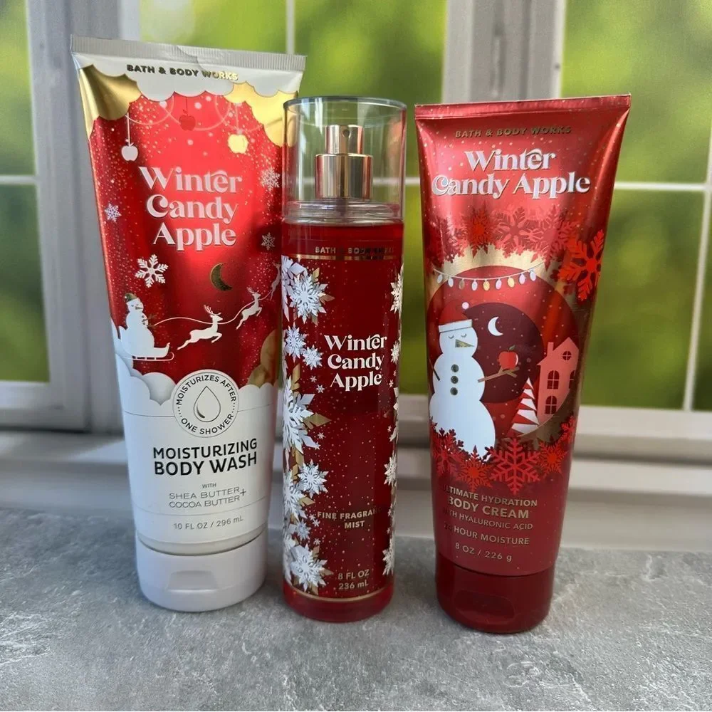 3pc BBW Winter Candy Apple Bundle